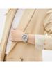 Guess Women's Quartz Watch Gold Stainless Steel Strap and Tonneau Dial Luxury Watch Gift for Women GW0104L1