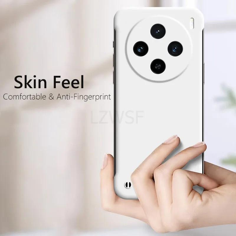 Ultra Thin Frameless Hard PC Back Cover for VIVO X100 Ultra X100S Pro X100S Pro X100 Pro Candy Color Shockproof Borderless Matte Phone Cases