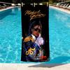 Michael Jackson Print Beach Towel Design, Soft, Lightweight. for Home Bathroom, Spa, Pool, Yoga, Surfing, Camping, Gift for Family, Friend
