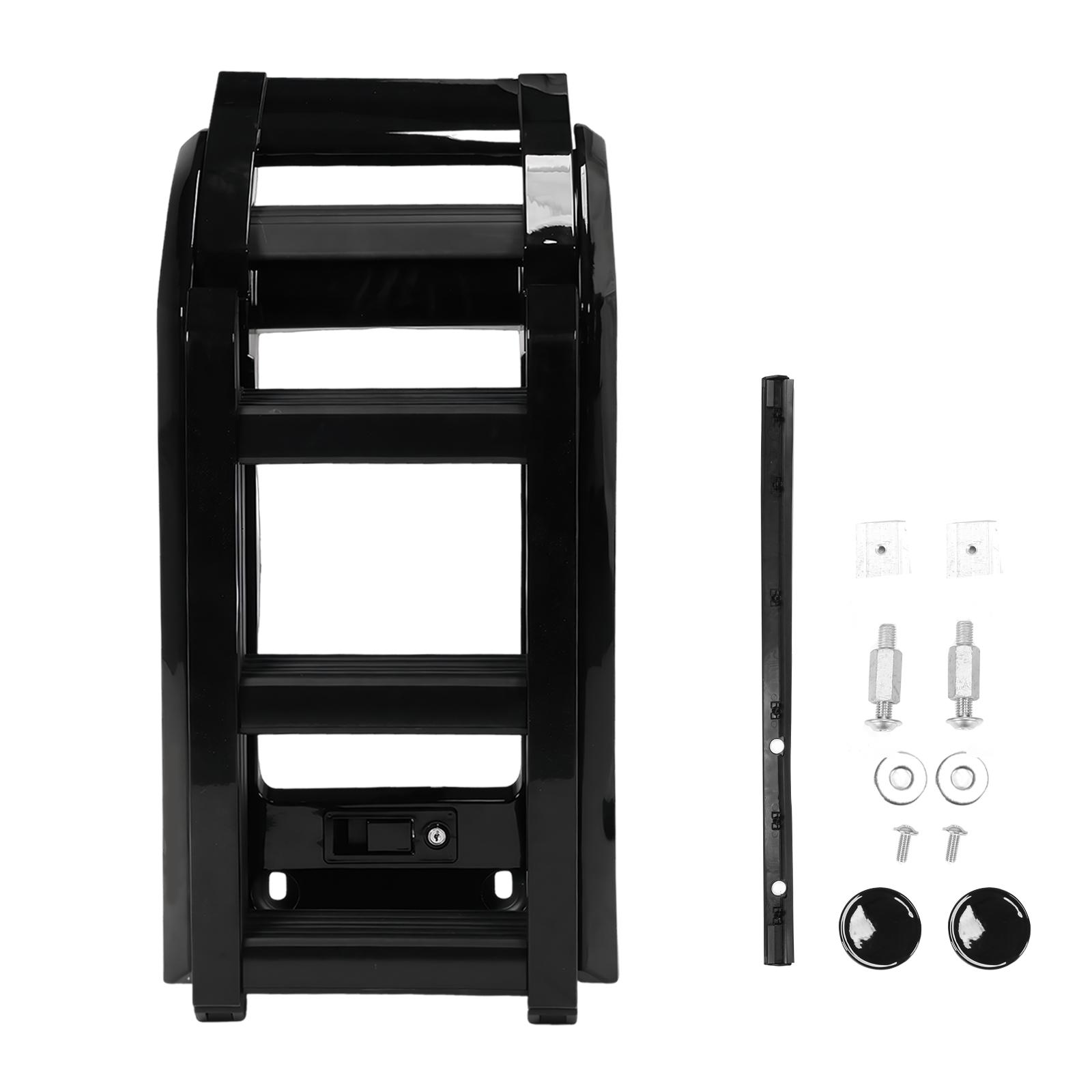 

Богажник на крышу из алюминиевого сплава с боковой лестницей для доступа, подъемный, телескопический, раскладной, подходит для Land Rover Defender90 110 130 L663 2020-2025 чёрный