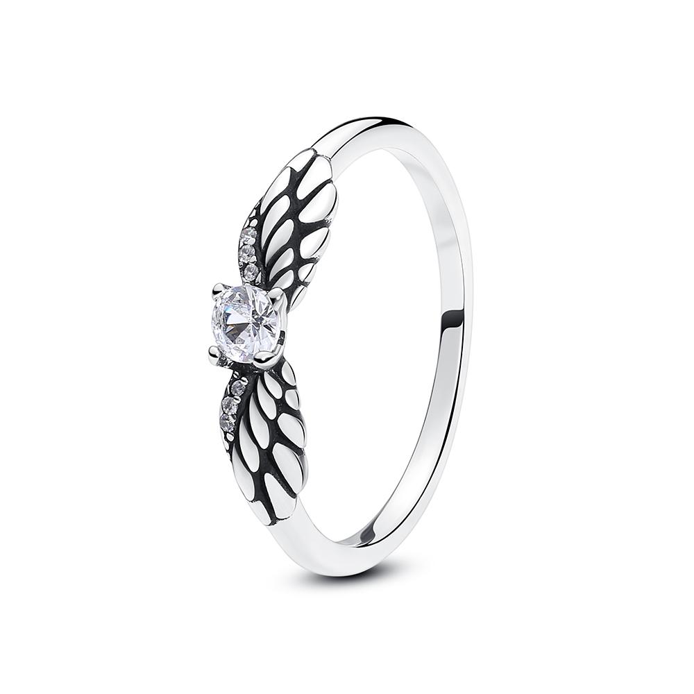 New 925 Silver Rings For Women Crown Love Heart Moon Sun Engagement Wedding Rose Gold Ring Luxury Jewelry Gift