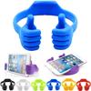 Thumbs-up Cell Phone Holder Adjustable Plastic Phone Stand Multi Colors Portable Desktop Stand For iPhone Xiaomi Samsung Huawei