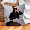 Singer Doja Cat Vie Pillow Case Home Decoration Cushion Cover Suitable For Office Sofa Bedroom Car