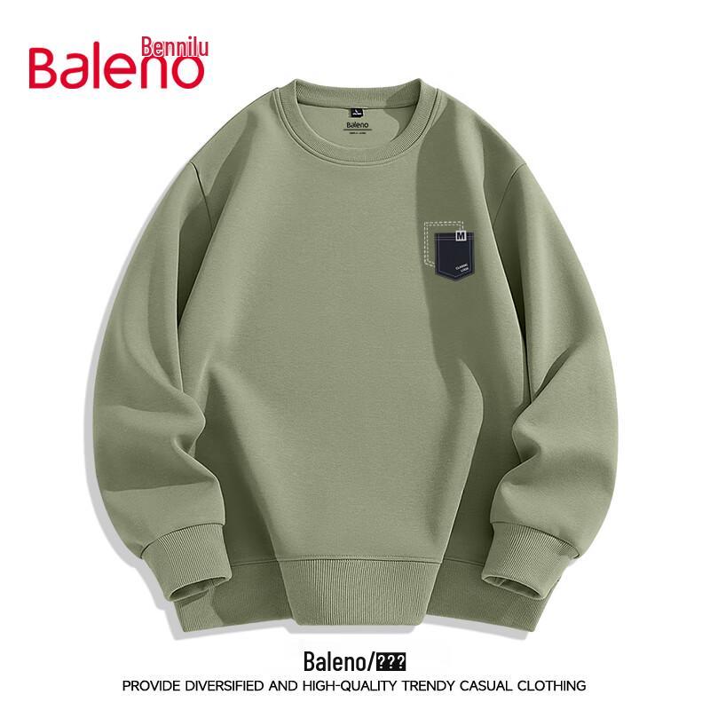 Baleno Men's Graphic Print Round Neck Sweatshirt