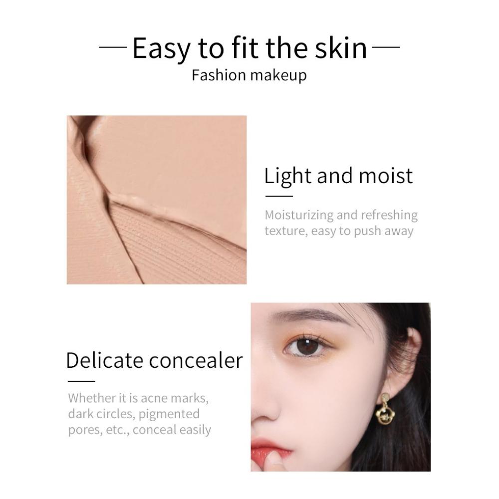 VIBELY Waterproof Non-removable Concealer Conceals Spots Acne Marks Dark Circles and Tattoos On The Face and Skin Tone Foundation