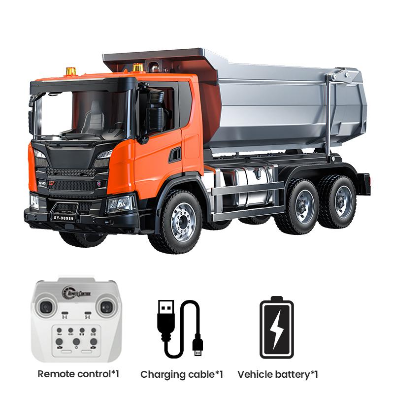 Double E E593 G540 RC Dumper Truck Tractor 2.4G RC Remote Control Car engineering vehicle Electric toys for boys children Gifts