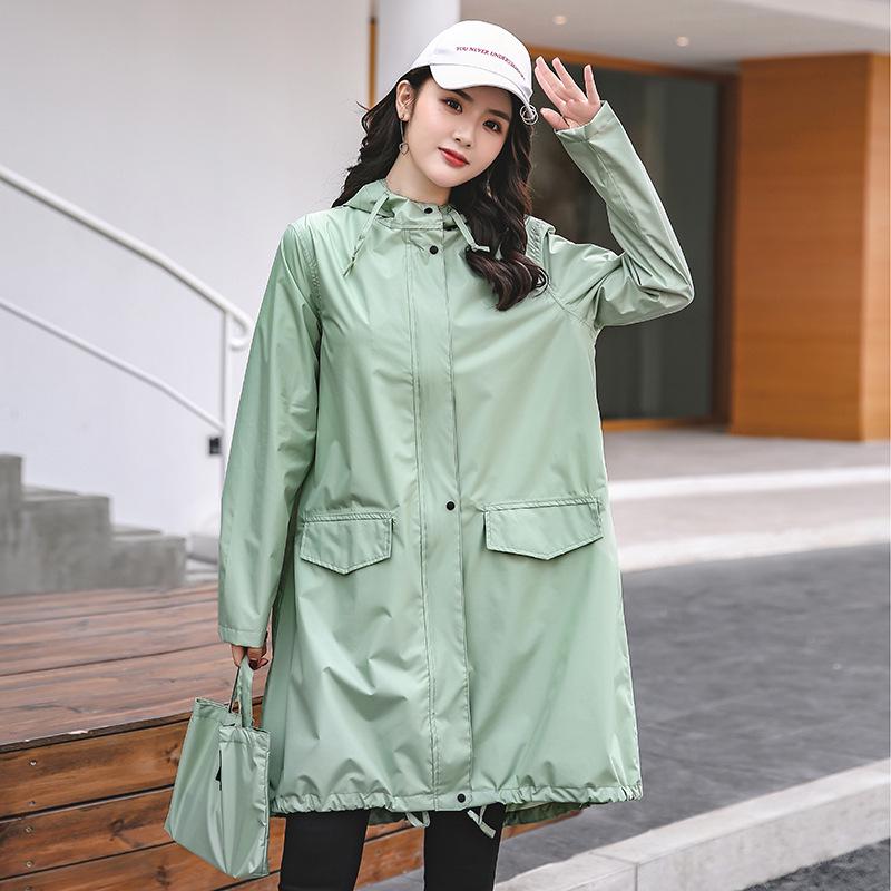 Japanese Style Lightweight Breathable Stormproof Raincoat Poncho for Export to Japan and Korea