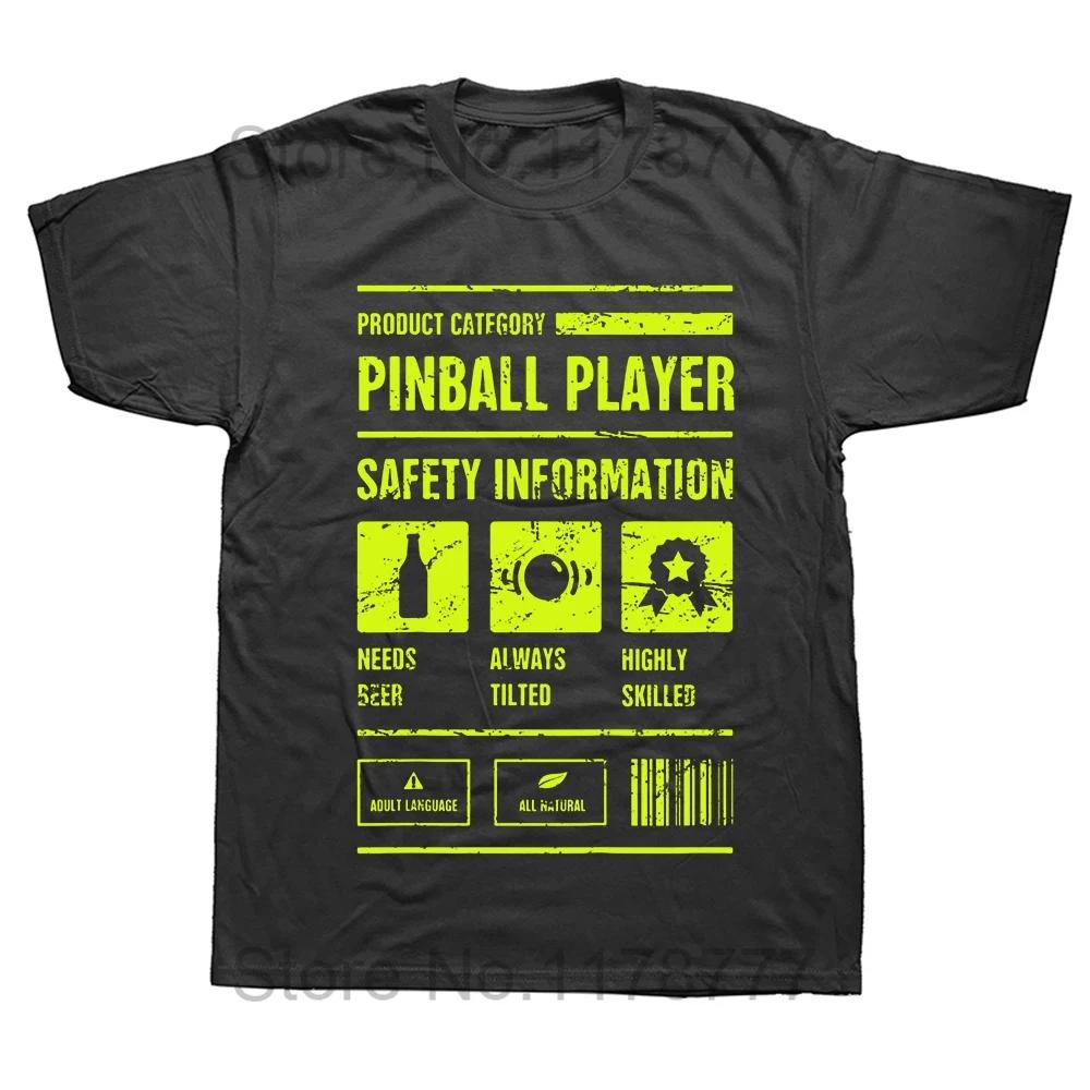 Mens Pinball Bumper Schematic T Shirt Pinball Machines Lover 100 Cotton Tops Funny Short Sleeve O Neck Tee Shirt Gift Idea