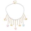 Stunning Butterfly Necklace Adjustable Length Necklace Alloy Material Neck Jewelry Perfect Gift for Fashion Forward Girl