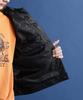 SCHOTT NYC SHEEP LEATHER 1st TRACKER Sheep Leather Trucker Size JKT/Men's Jacket, 2XL, 010, Black, 782-3150012