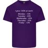 I Give 100 At Work Funny Office Slogan Unisexs Light Cotton TShirt