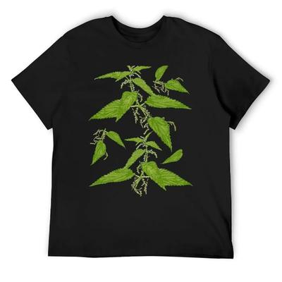 Vorsicht, Brennnessel! T-Shirt-Anpassung entwerfen Sie Ihre eigenen Shirts Grafik-T-Shirt Sommer 2025 Herren Grafik-T-Shirts