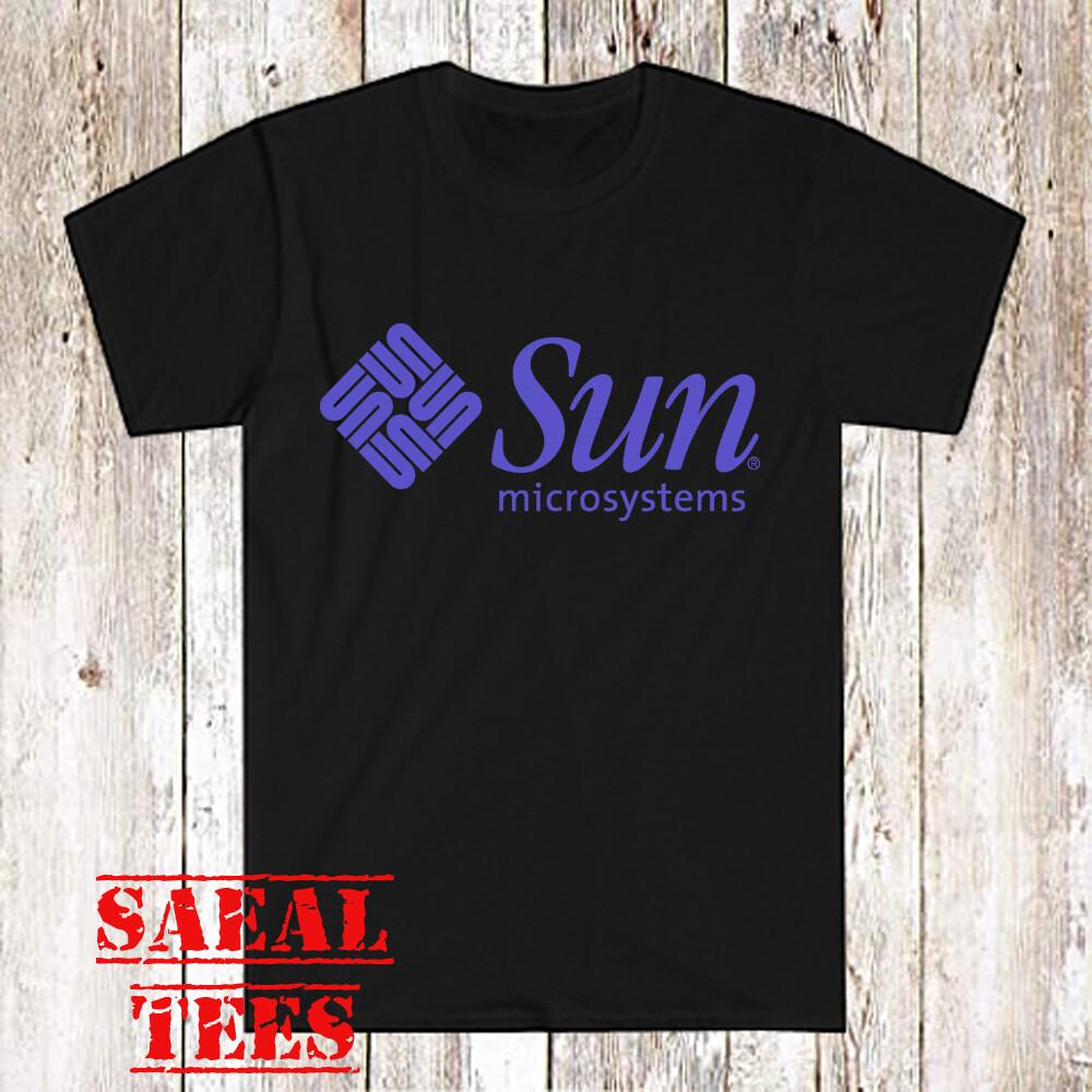 Мужская черная футболка Sun Microsystems Company Размеры S-5XL Унисекс футболка XXXL