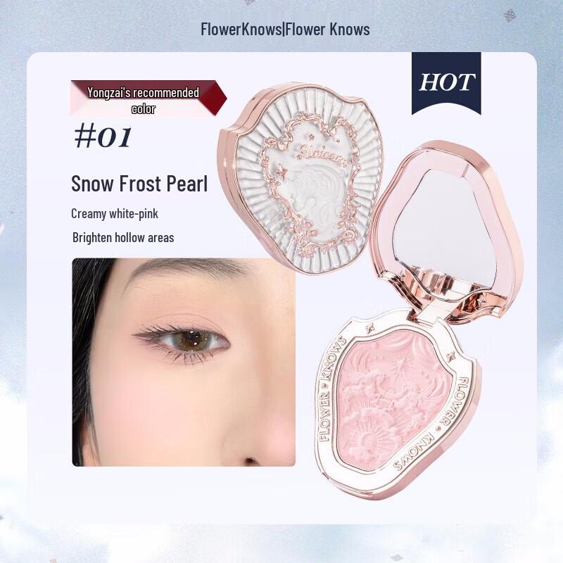 Flower Knows Snow Frost Pearl Blush Geschenkset