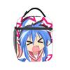 Anime Girls Lucky Star Insulated Lunch Bag Portable Izumi Konata Reusable Thermal Bag Lunch Box Tote Beach  Picnic Men Women