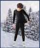 Kids' Quick-Dry Plus Velvet Warm Base Layer Skiing and Winter Sports Set