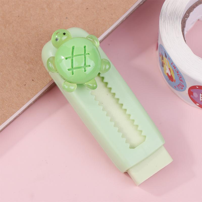 Uroczy świecący żółw, gumka do mazania typu push-pull, gumka do mazania w kształcie kreskówki, prezent dla studenta, nagroda za artykuły papiernicze