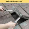 2Pcs Paver Puller Paver Extractor Tool with Joint Scraper Micro Teeth Paver Removal Tool for Garden Yard Patio Paver Brick Block Replacem