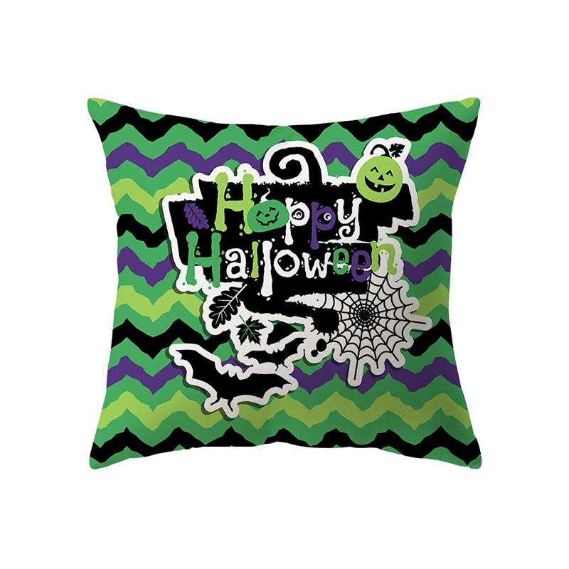 Pumpkin Halloween Theme Pillow Cover Sofa Cushion  Holiday Gift Party Decoration Home Decor
