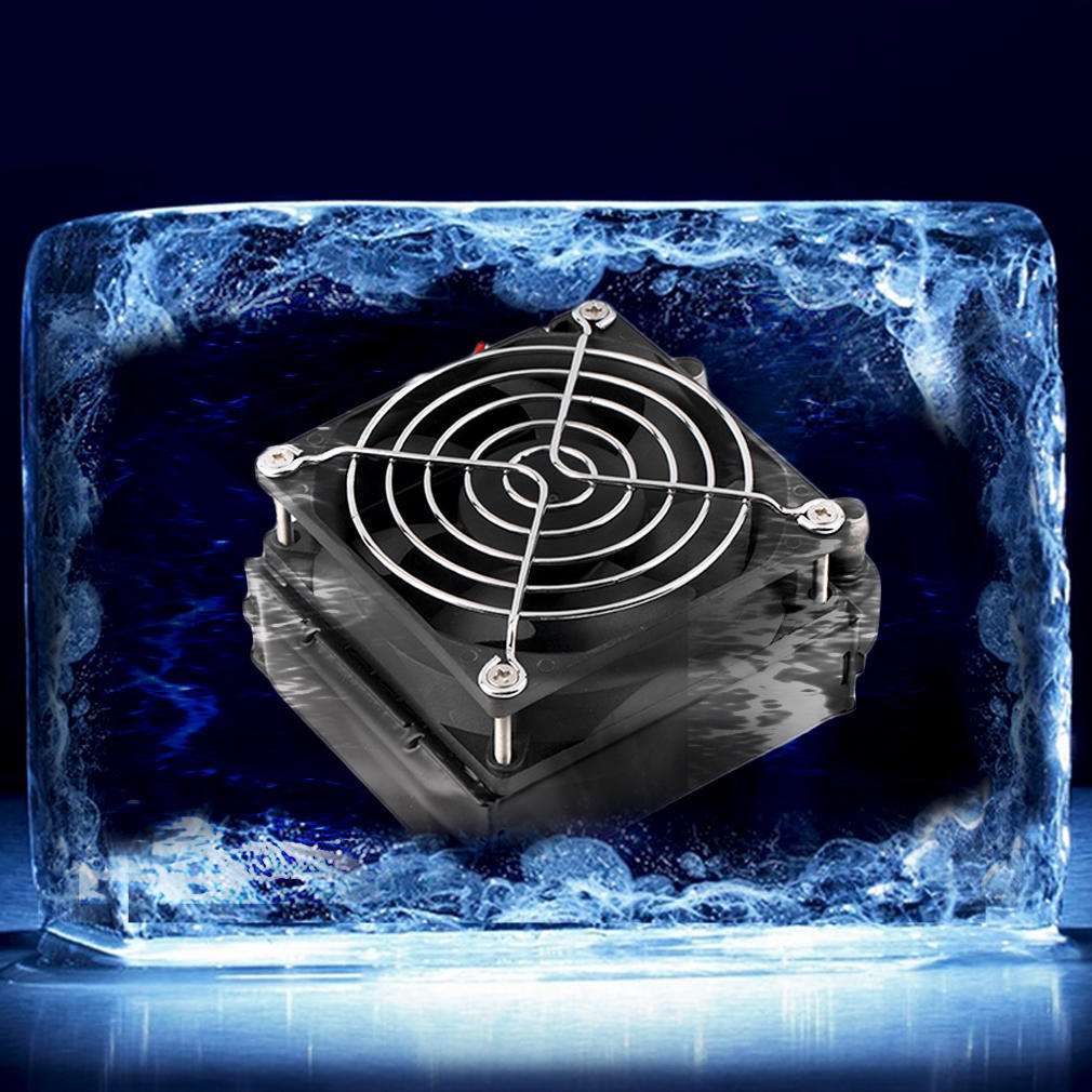 Fan for CPU PC Aluminum 80mm Water Cooling cooled Row Heat Exchanger Radiator