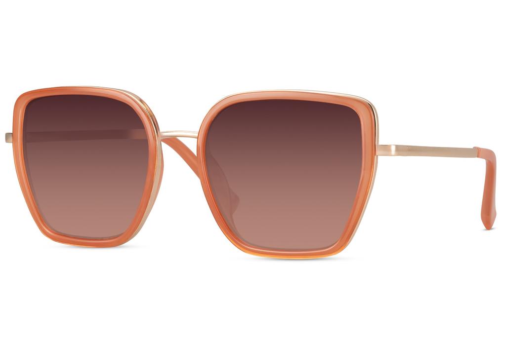 Damen Elagante Designer Sonnenbrille MARQEL UV400 Glas