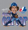 HOT NEW Gary Carter T-shirt Grey Unisex Tee All Size JJ2347