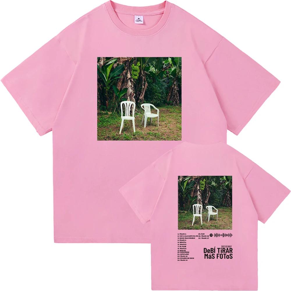 DTMF Debí Tirar Más Fotos Maglietta BAD BUNNY 2025 Nuovo Album Abbigliamento Uomo/Donna Harajuku Top di Alta Qualità Regalo per Fan Magliette