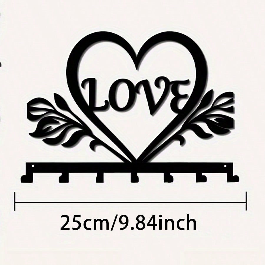 Creative Cat Metal Key Hooks Wall Mounted Organizer Rustproof Home Decor