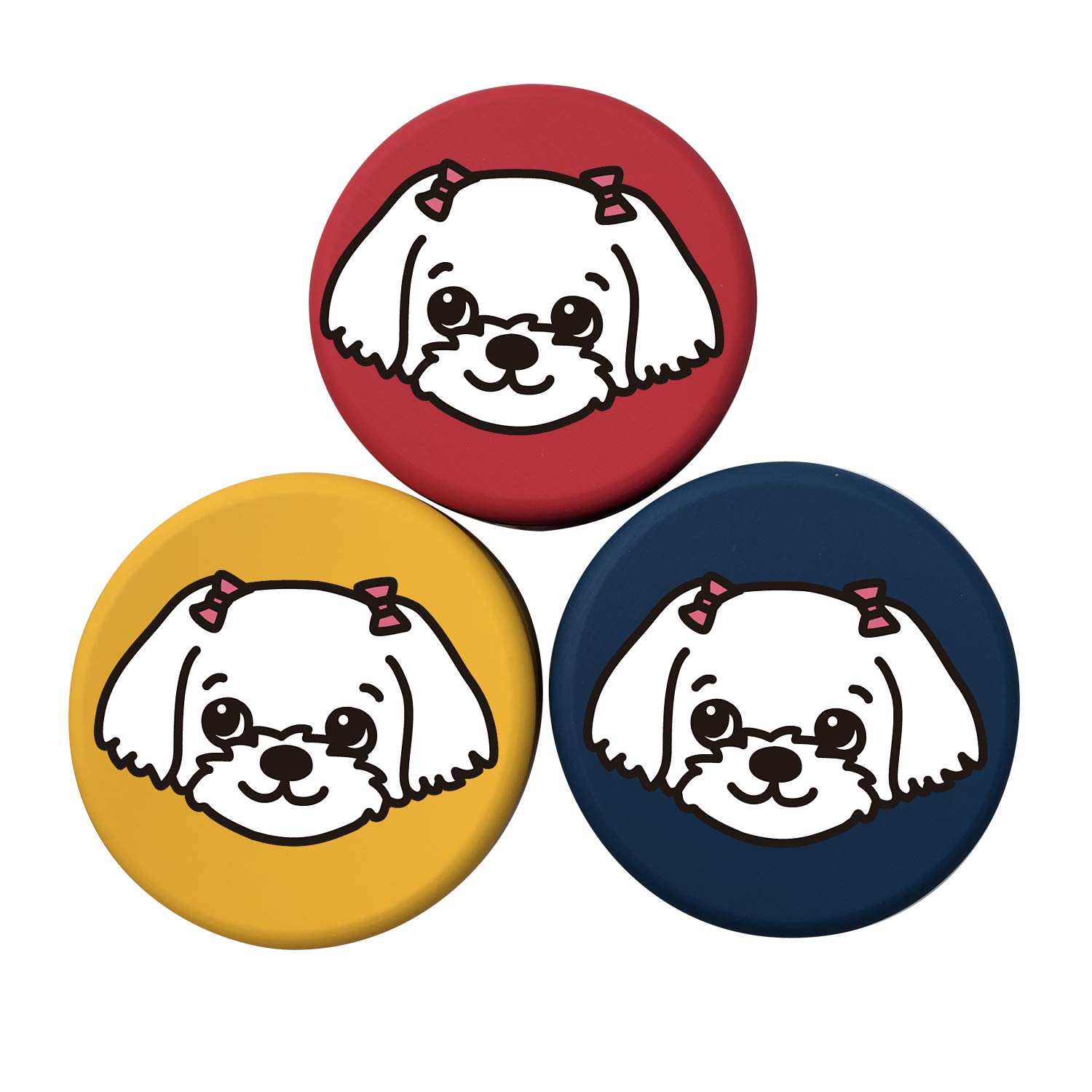

SHIH DOG Petit Can Case 3 Color Set Maltese