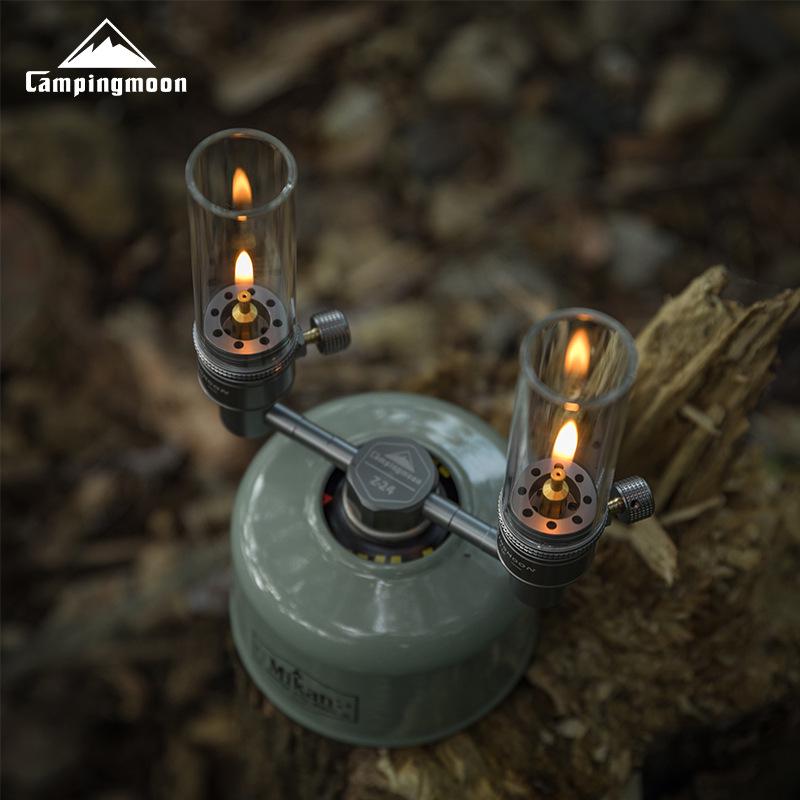 Keman T-1D Coreless Gas Candle Lantern for Camping