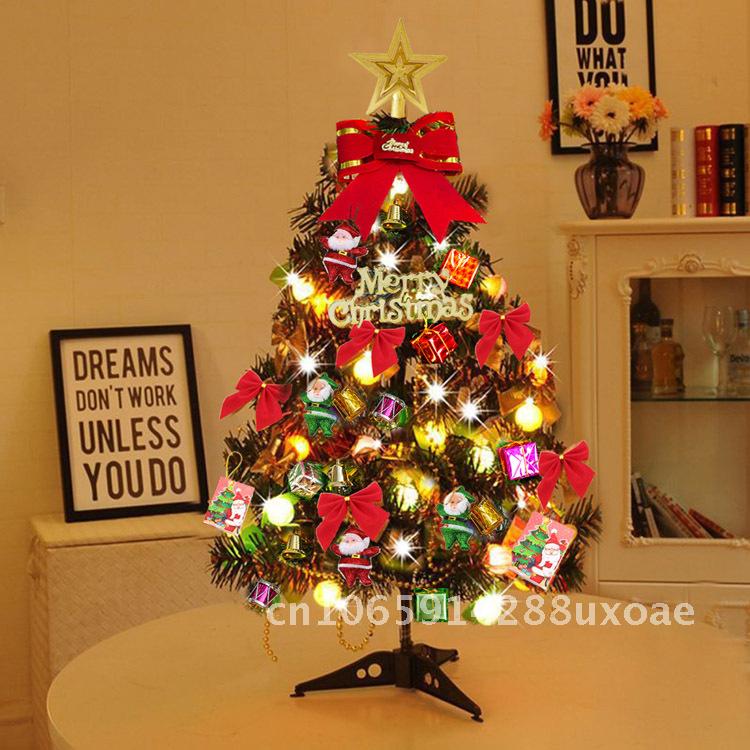 Simulation Pine Tree Christmas Tree Small Mini Christmas Tree Package Desktop Christmas Tree