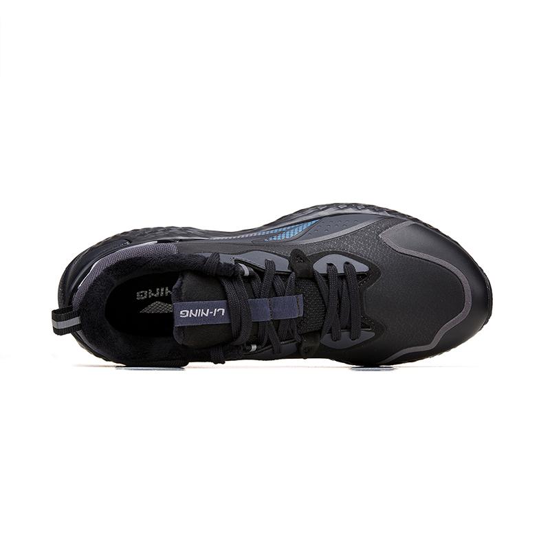New LiNing Wear Resistant Lightweight Rebound Low Top Casual Shoes Women's Black AGLU196-1