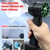 Handheld Ducted Turbofan 50mm Brushless Motor Jet Fan  800 1000g Thrust Car Washer High Power Dust Blower Keyboard