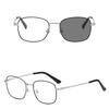 Photochromic Sunglasses Anti Ultraviolet Transparent Frame Eyeglasses Fashion Korean Elegant Simple Eyewear Women
