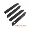 For Chery JAECOO J7 2024 2025 LHD RHD ABS Carbon Fiber Side Door Handle & Bowl Cover Trim Car Exterior Accessories