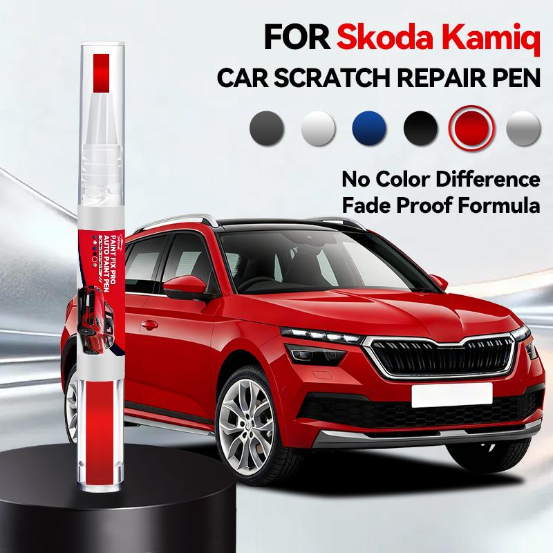

Бренд OPRTAMG Для Skoda Kamiq Автомобільний фарбовий олівець для ремонту подряпин DIY Автоаксесуари Синій LB5K Сріблястий LA7R Білий LB9 червоний