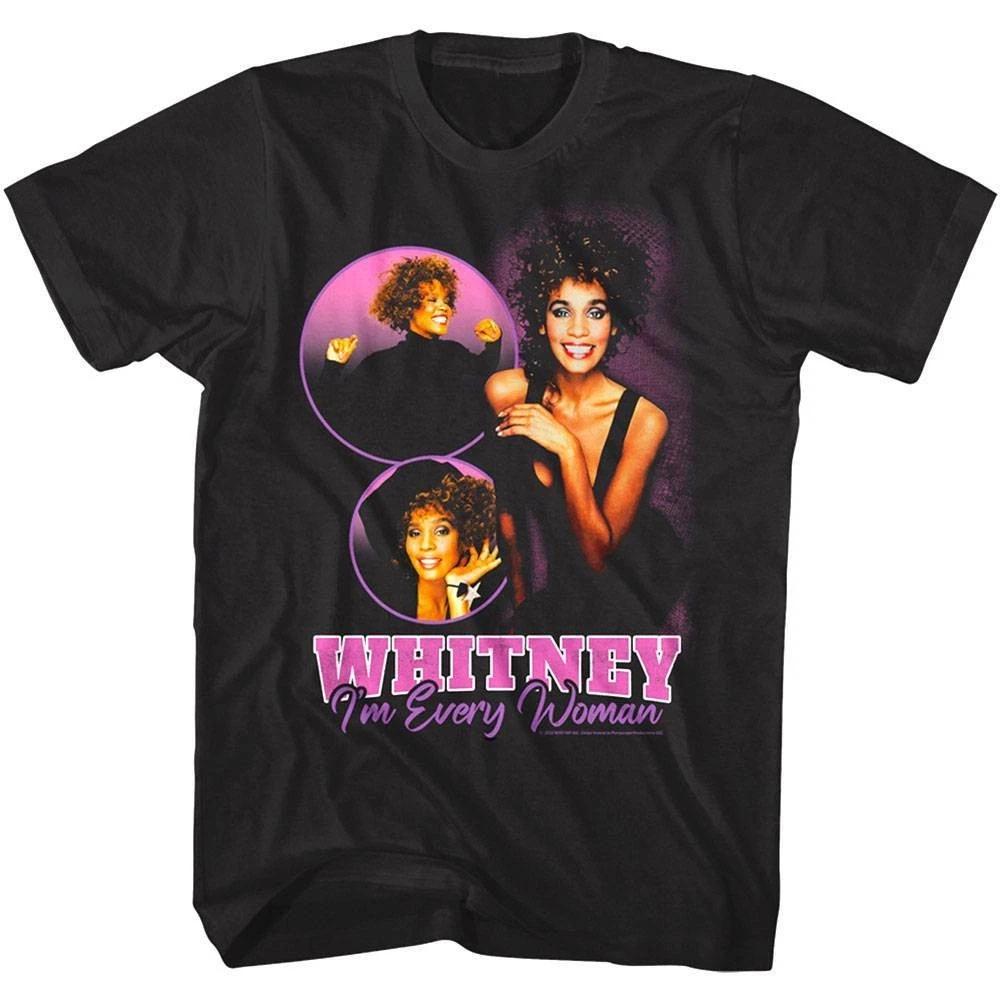 Whitney Houston I m Every Woman Bubbles Men s T Shirt M