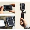 Metal Protective Camera Cage Magnetic Adsorption for Action 5 Professional with Quick Release and Cold Shoe Interfaces