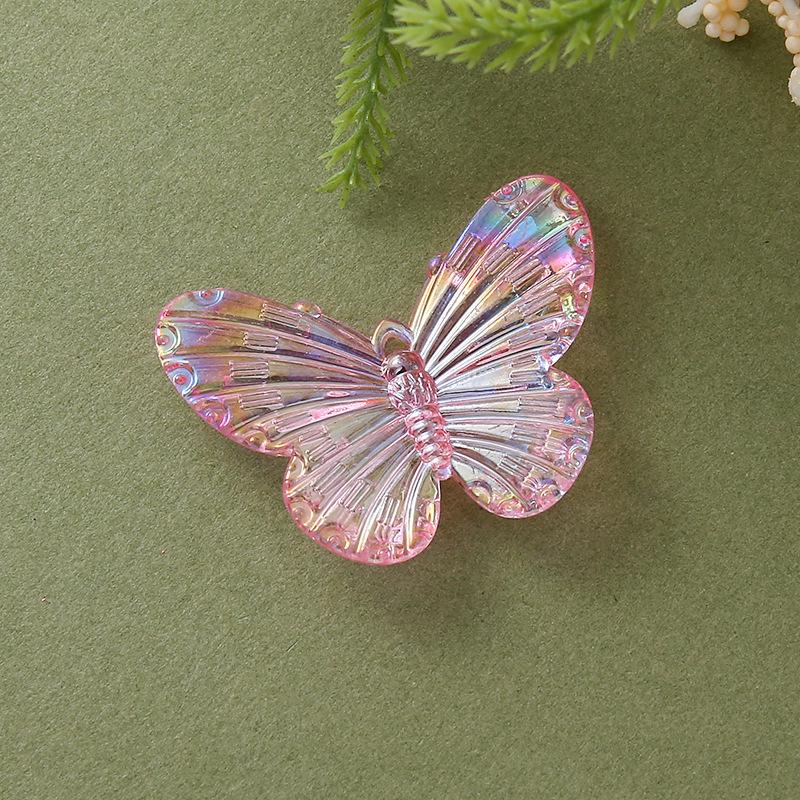Iridescent 3D Butterfly Charms: Handmade DIY Phone Case and Hair Accessories
