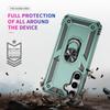 For Samsung Galaxy S25 Case PC+TPU Phone Cover with Rotary Ring Kickstand
