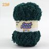 DIY Scarf Knitting Kit: Ice Yarn, Thick Coral Fleece, Gift for Her
