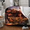 Lord Rings Blanket Comfortable Great for Livingroom Chair Seaside Four Seasons Universal Modern Best Holiday Gift for Friends Family