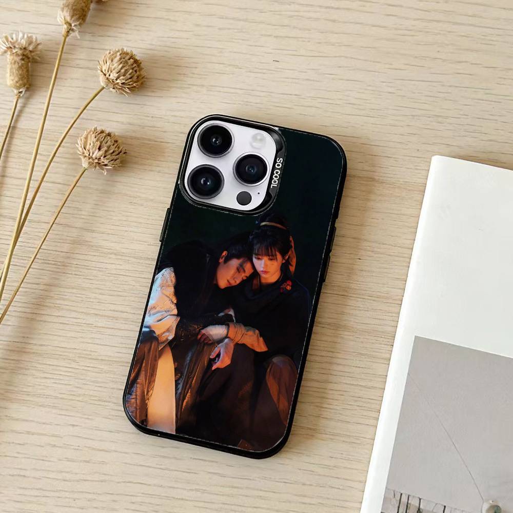 Drama P-Pursuit Of Jade zhuyu zhanglinghe Phone Case Color Silver Shell For IPhone 17 16 15 14 13 12 11 Pro Max Plus