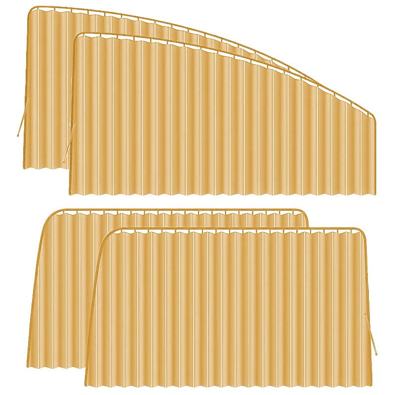 4pcs/set Car Side Curtain Adjustable Car Window Sun Screen Shades Auto Window Sun Shade Privacy Sun UV Protection Window Shield