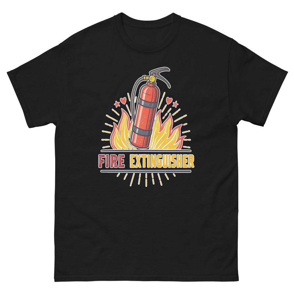 Fire Extinguisher Workplace Tool Tools Construction Working T-Shirt