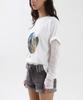 Nyuje Code Embroidery Logo Top (White)