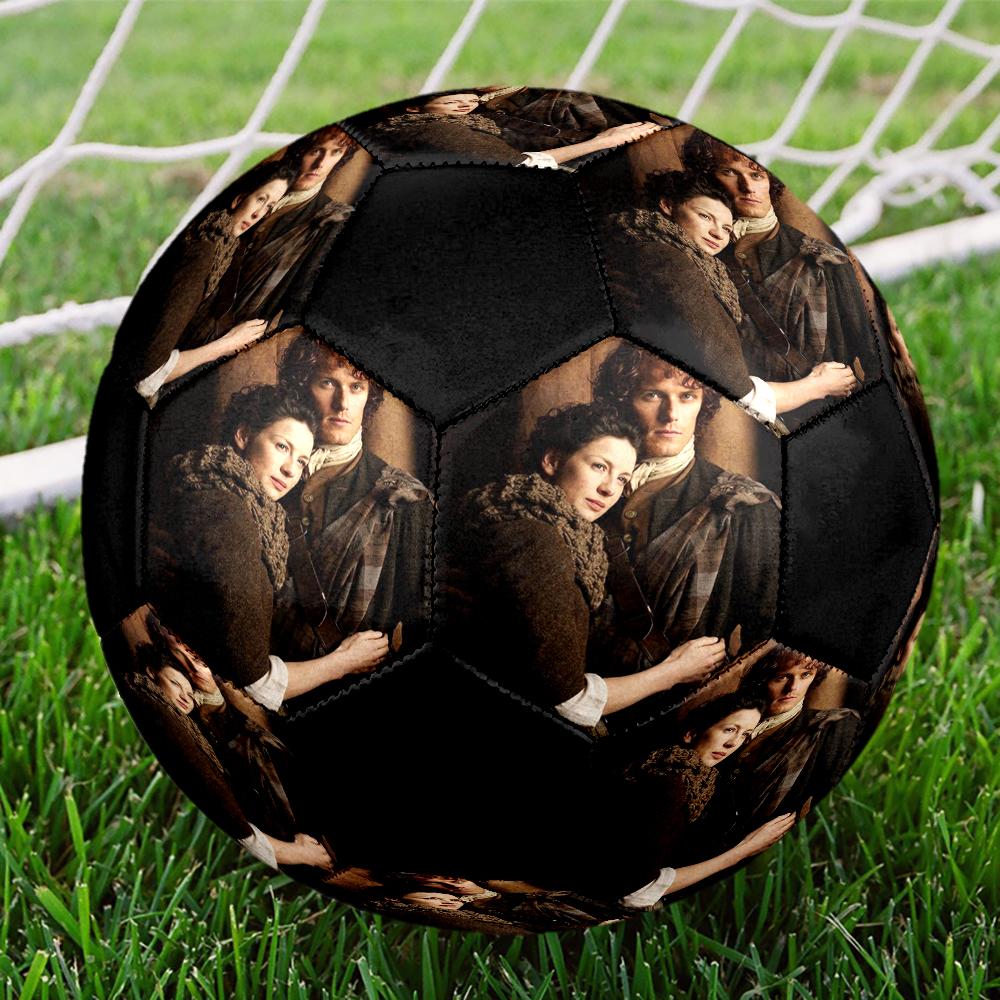 Vibrant Outlander Indoor Soccer Ball Colorful Machine Stitched PVC Size 5 Team Training Competition Ready Durable High-Bounce Cool Sports Gift