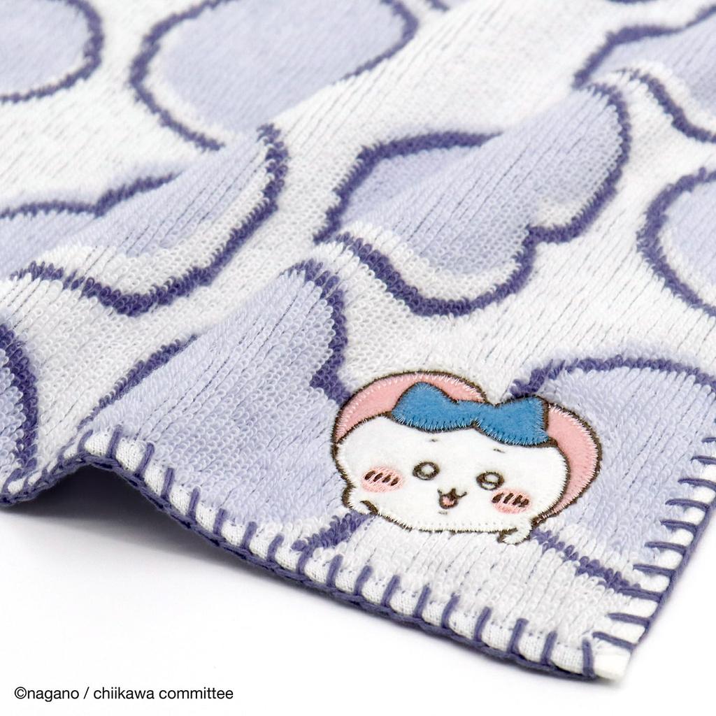 Chiikawa Heart Towel Blue 25 X 25 Cm Handkerchief, Pile, 41-1170080, Approx.
