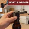 Manual Beer Opener Mechanical Ergonomic Labour-Saving Bottle Lid Opener Hand Tool for Kitchen Yacht Restaurant Camping RV Travel