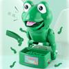 Plastics Stealing Insect Frog Biting Prank Toys Simulation Frog Board Games  Halloween